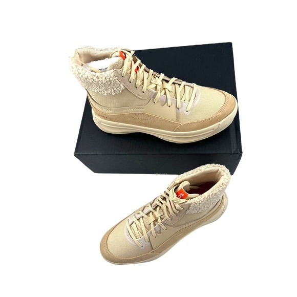 Sorel X Calia Ona 503 Mid Cozy Sneaker Boot Size 11 Bleached ceramic /cream NIB - Picture 6 of 11
